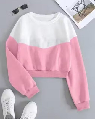 MYMUNI Full Sleeve Self Design Women Sweatshirt