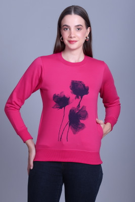 DG Divine GirL Full Sleeve Printed Women Sweatshirt