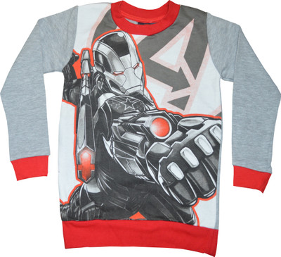JSR Full Sleeve Graphic Print Boys Sweatshirt