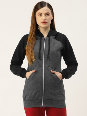 BRINNS Full Sleeve Color Block Women Sweatshirt