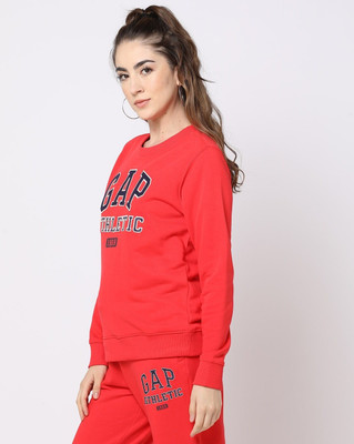 GAP Full Sleeve Graphic Print Women Sweatshirt