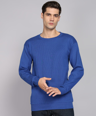 GYRFALCON Full Sleeve Solid Men Sweatshirt