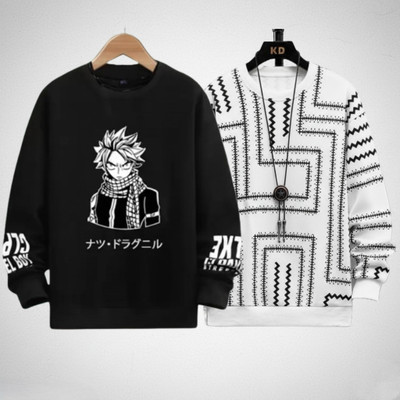 cnw Full Sleeve Printed Men Sweatshirt