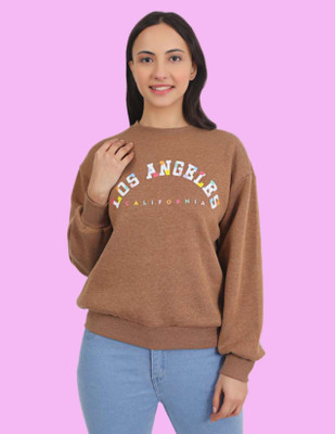 Veins Fashion Full Sleeve Printed Women Reversible Sweatshirt