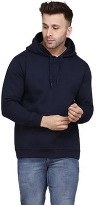 SLOWLORIS Full Sleeve Solid Men Sweatshirt