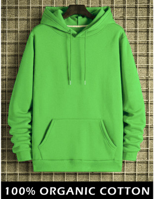 Bliss Bell Full Sleeve Solid Men Sweatshirt