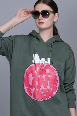 OBAAN Full Sleeve Printed Women Sweatshirt