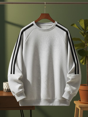 FashionAndYOUTH Full Sleeve Striped Men Sweatshirt