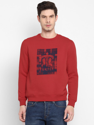 TURTLE Full Sleeve Printed Men Sweatshirt