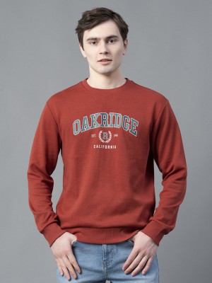 Red Tape Full Sleeve Graphic Print Men Sweatshirt