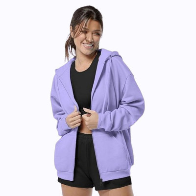 SPOWEARY Full Sleeve Solid Women Sweatshirt