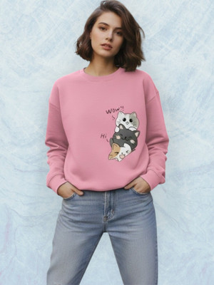Stylezone Full Sleeve Self Design Women Sweatshirt