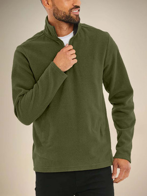 Lripsome Full Sleeve Solid Men Sweatshirt