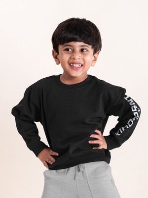 Kiddo Pnti Full Sleeve Printed Boys Sweatshirt