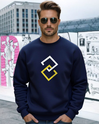 AOOSH Full Sleeve Printed Men Sweatshirt