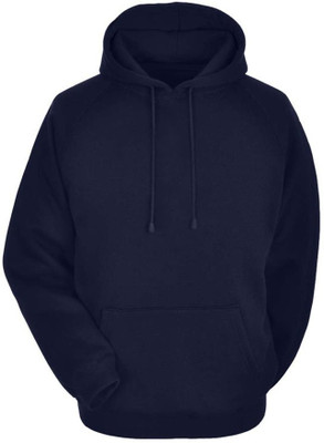 LazyChunks Full Sleeve Solid Men Sweatshirt