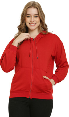 universal traderss Full Sleeve Solid Women Sweatshirt