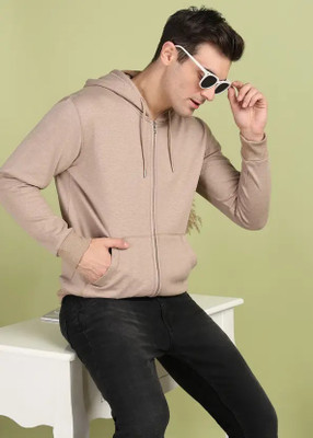 Timyka Full Sleeve Solid Men Sweatshirt