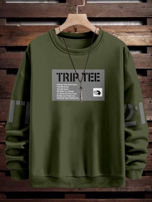 Triptee Full Sleeve Printed Men Sweatshirt