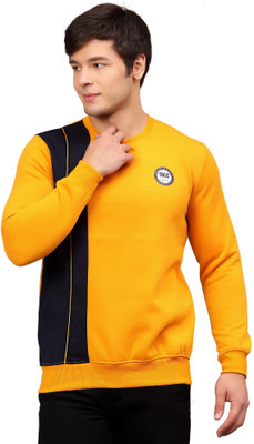 BEN MARTIN Full Sleeve Color Block Men Sweatshirt