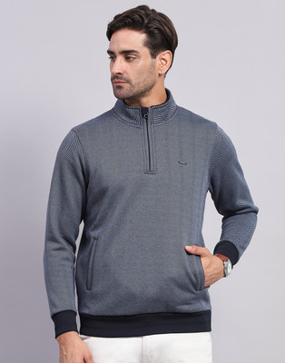 MONTE CARLO Full Sleeve Self Design Men Sweatshirt