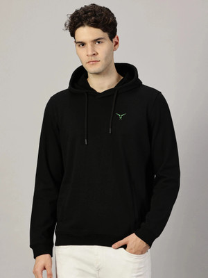 LEOON TREND Full Sleeve Solid Men Sweatshirt