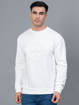 RED TAPE Full Sleeve Self Design Men Sweatshirt