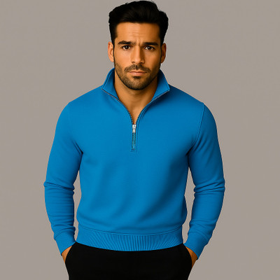 MACK JONNEY Full Sleeve Solid Men Sweatshirt
