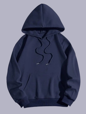 BUCKBARRY Full Sleeve Solid Men Sweatshirt