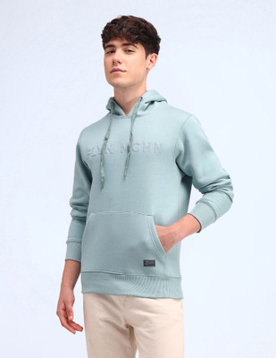 FLYING MACHINE Full Sleeve Solid Men Sweatshirt