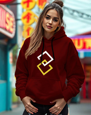 AUSK Full Sleeve Graphic Print Women Sweatshirt