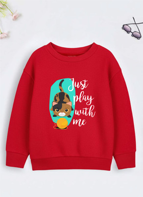 Superb Starling Full Sleeve Self Design Boys Reversible Sweatshirt