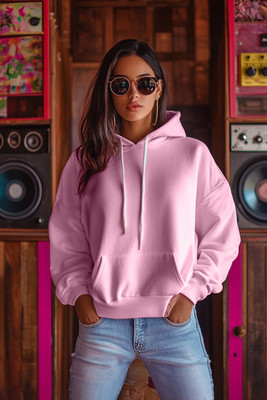 JUNEBERRY Full Sleeve Solid Women Sweatshirt