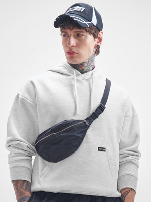 HIGHLANDER Full Sleeve Solid Men Sweatshirt