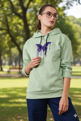 Zicada Full Sleeve Printed Women Sweatshirt