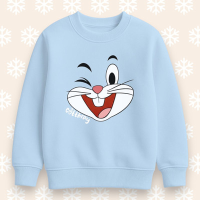 cottbray Full Sleeve Printed Boys & Girls Sweatshirt