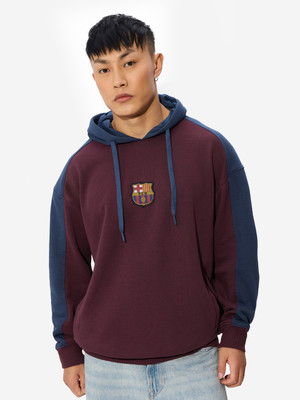 The Souled Store Full Sleeve Color Block Men Sweatshirt