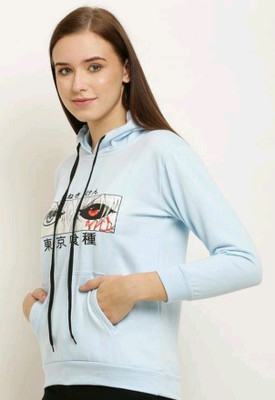 Uniquessence Full Sleeve Printed Women Sweatshirt