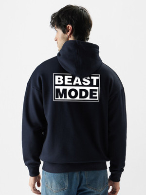 CZC Full Sleeve Graphic Print, Printed, Solid Men Sweatshirt