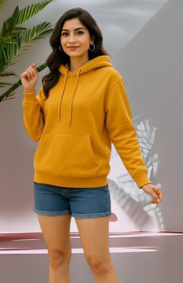 NRG Fashion Full Sleeve Solid Women Sweatshirt