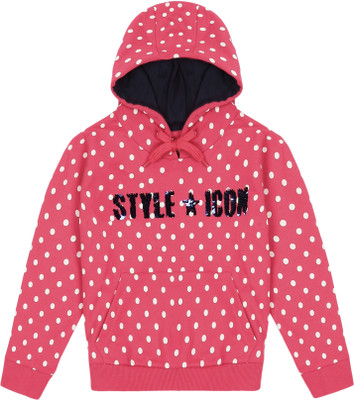 Plum Tree Full Sleeve Printed Girls Sweatshirt