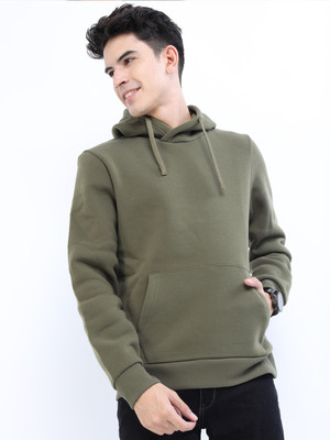 HIGHLANDER Full Sleeve Solid Men Sweatshirt