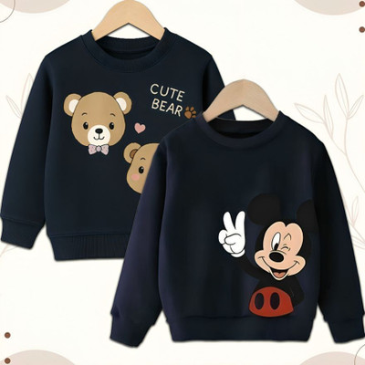 Purelegacy Full Sleeve Printed Boys & Girls Sweatshirt