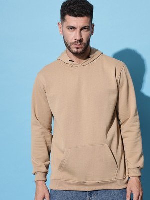 Moyzikh Full Sleeve Solid Men Sweatshirt