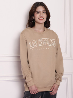 Else & What Full Sleeve Printed Women Sweatshirt