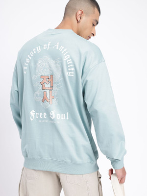 Glitchez Full Sleeve Printed Men Sweatshirt