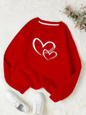 Faisalgarments Full Sleeve Solid Women Sweatshirt