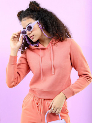 Tokyo Talkies Full Sleeve Solid Women Sweatshirt