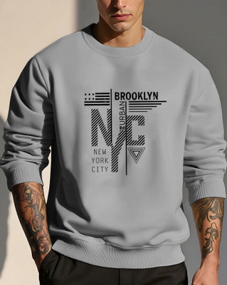 AUSK Full Sleeve Printed Men Sweatshirt