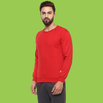 Super Weston Trend Full Sleeve Solid Men Sweatshirt